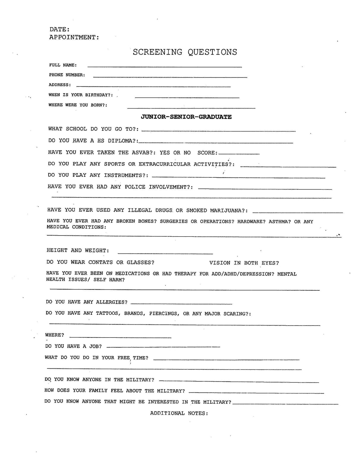 Screening form Freeman_10282024130444