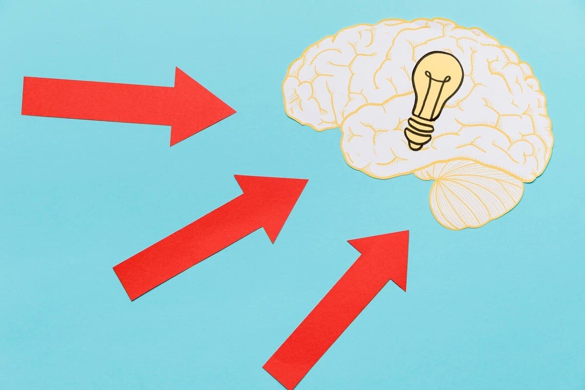 ideas with arrows