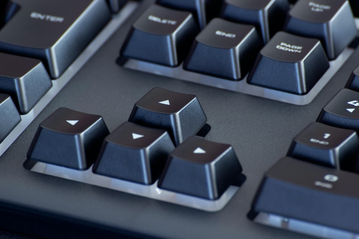 Keyboard Keys in Close Up Photography